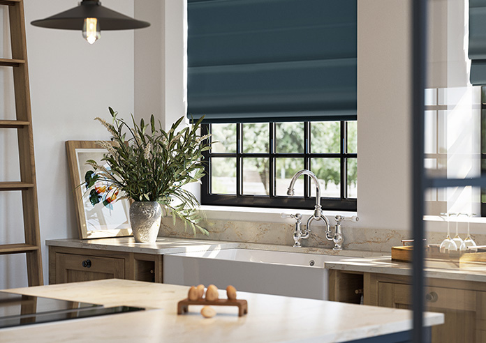 Saltaire, Denim - Twist&Fit Roman Blind - Image 5